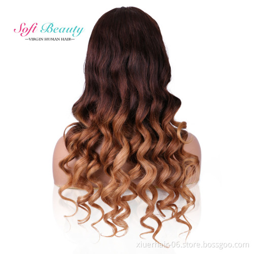 Ready Stock Soft Beauty Cuticle Aligned Headband Real Bob HD Transparent Mens Full Lace Short Human Hair Wig for Black Women